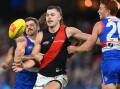 Essendon ruckman Sam Draper's comments have earned the ire of both Bulldogs and Bombers officials. (James Ross/AAP PHOTOS)