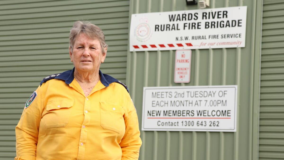 Lorraine Bruce has served the RFS for more than 40 years. Picture Rick Kernick. 