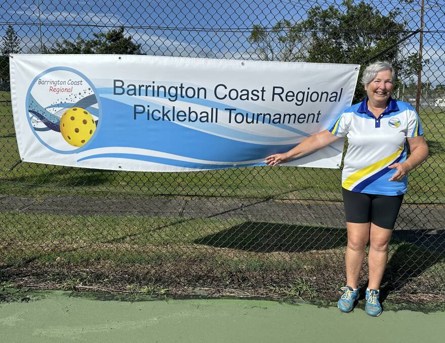 Hallidays Point Pickleball president, Sheila Capperauld. Picture supplied.