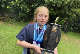 Jasmine Lette has been offered an opportunity to attend the Coles Little Athletics national camp at the Gold Coast Performance Centre in August. Picture Jeanene Duncan