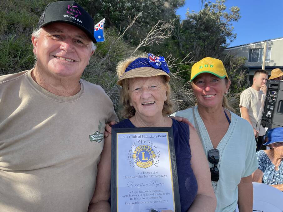 Lorraine Ryan named Hallidays Point Local Citizen of the Year | Great ...