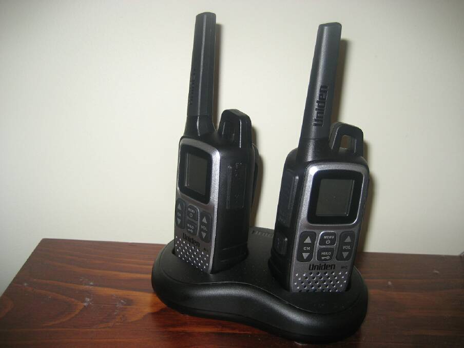 Is using a hand-held CB radio while your driving illegal? Photo supplied.