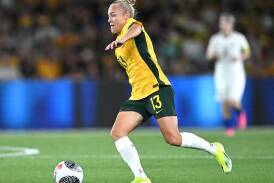 Tameka Yallop is out of the Matildas Olympics opener after injuries suffered earlier in July. Photo: Joel Carrett/AAP PHOTOS